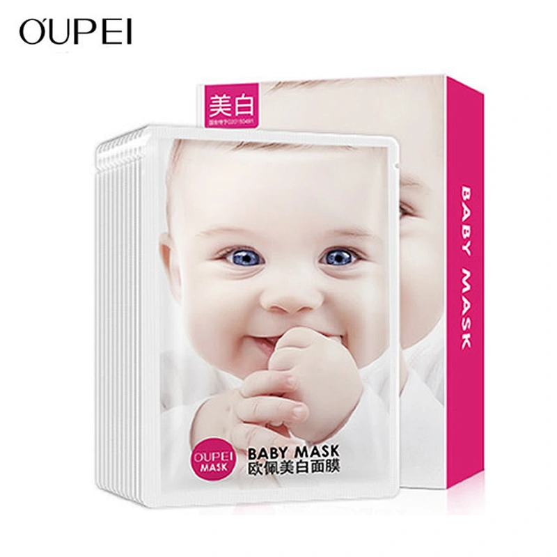 OUPEI factory best selling  baby skin facial face mask sheet with oem facial mask