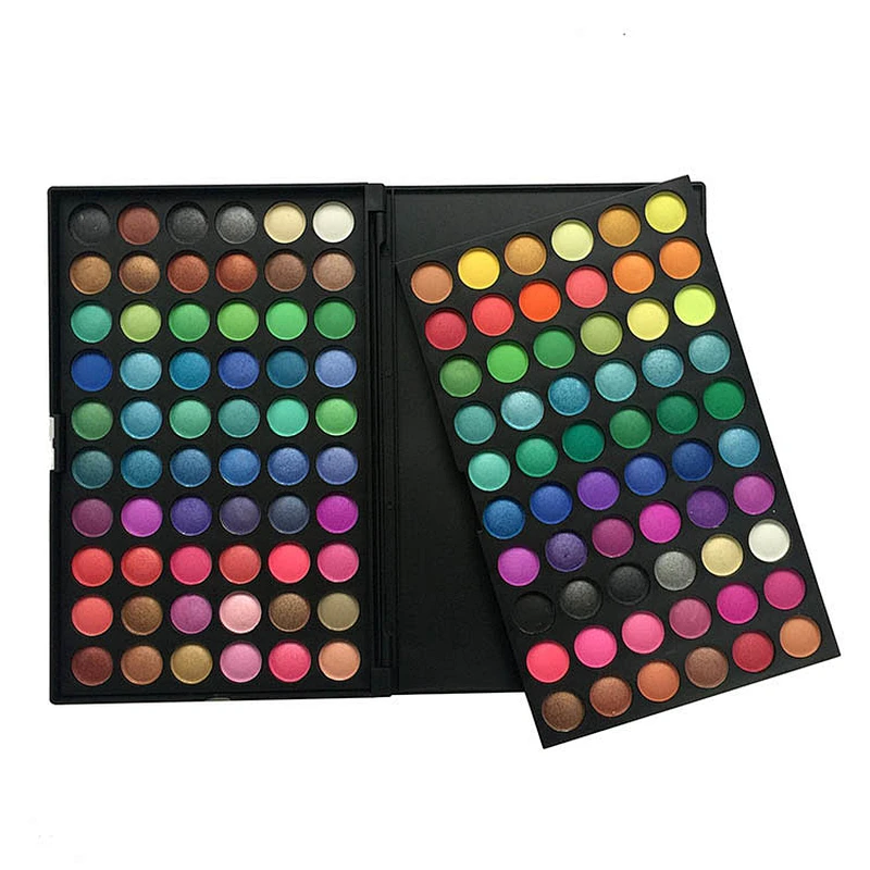 Private label vegan makeup eyeshadow Custom colors warm matte shimmer eyeshadow palette