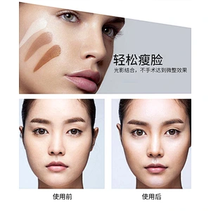 2 in 1 Double Ended Bronzer & Highlighter Sticks Concealer Pencil Contour Stick Shade Repair Makeup Face Cream Pen