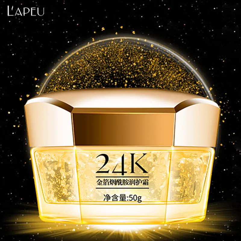 24K Gold Face Cream Whitening Moisturizing 24 K Gold Day Creams & Moisturizers 24K gold Essence Serum
