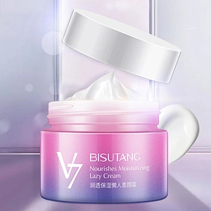 Skin Care V7 Toning Light Whitening Face Cream Nourishes Moisturizing Lazy Cream