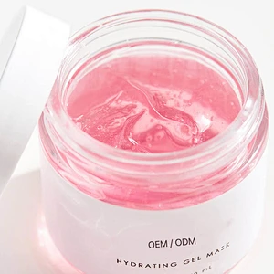 OEM Moisturizing pore repairing face mask Whitening collagen crystal facial mask Hydrating gel mask