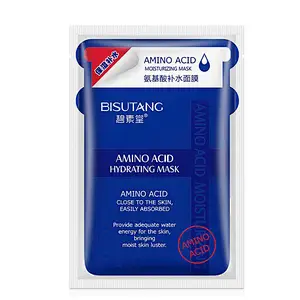 Wholesale private label facial mask korea amino acid hydrating face sheet mask