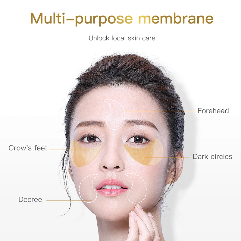 Private Label Custom Hydrogel Under Eye Patch 24k Gold Collagen Eye Mask