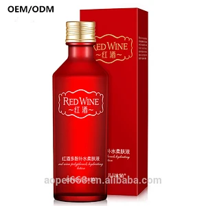 Red wine polyphenols facial serum moisturizing skin brightening serum face toner