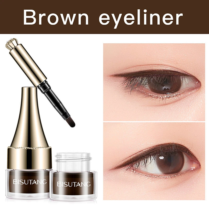 BISUTANG Beauty Makeup Liquid Charm Eye Color Eyeliner Long Lasting Waterproof Eyeliner Private Label