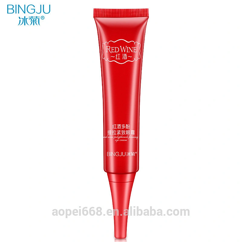 Good effective brand design red wine anti-wrinkle ageless eye cream