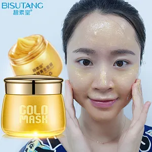 GMP Certification factory private label facial care ginseng essence bio collagen gold face mask