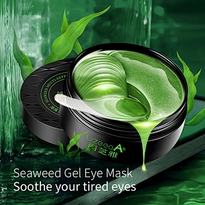 Private label Nourishing algae eye mask for remove dark circles, under eye bags Moisturizing seaweed eye mask