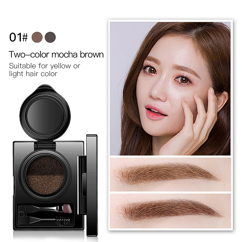 Factory price beauty makeup eyebrow powder private label 2 colors eyebrow cream