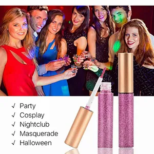 OEM makeup cosmetics glitter liquid eye liner eye shadow shiny waterproof liquid glitter eyeshadow eyeliner