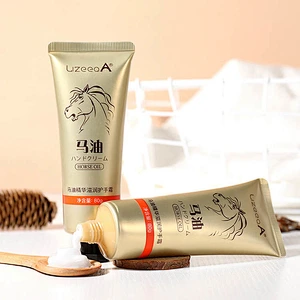 OEM wholesale hand care hydrating moisturizing private label skin exfoliator horse oil hand cream