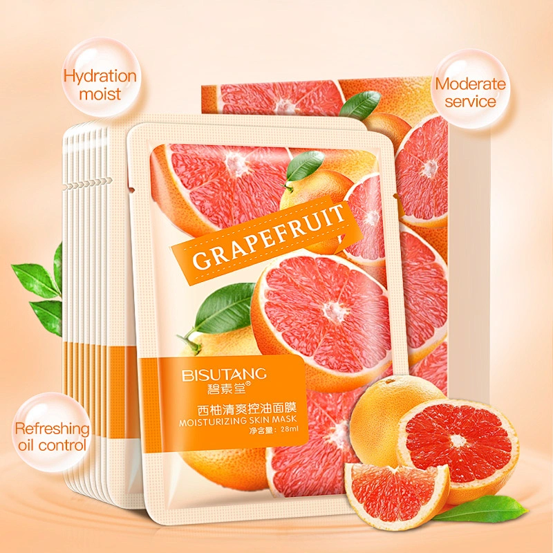 Fruit Skin Care Grapefruit Face Mask Moisturizing Oil Control Facial Mask