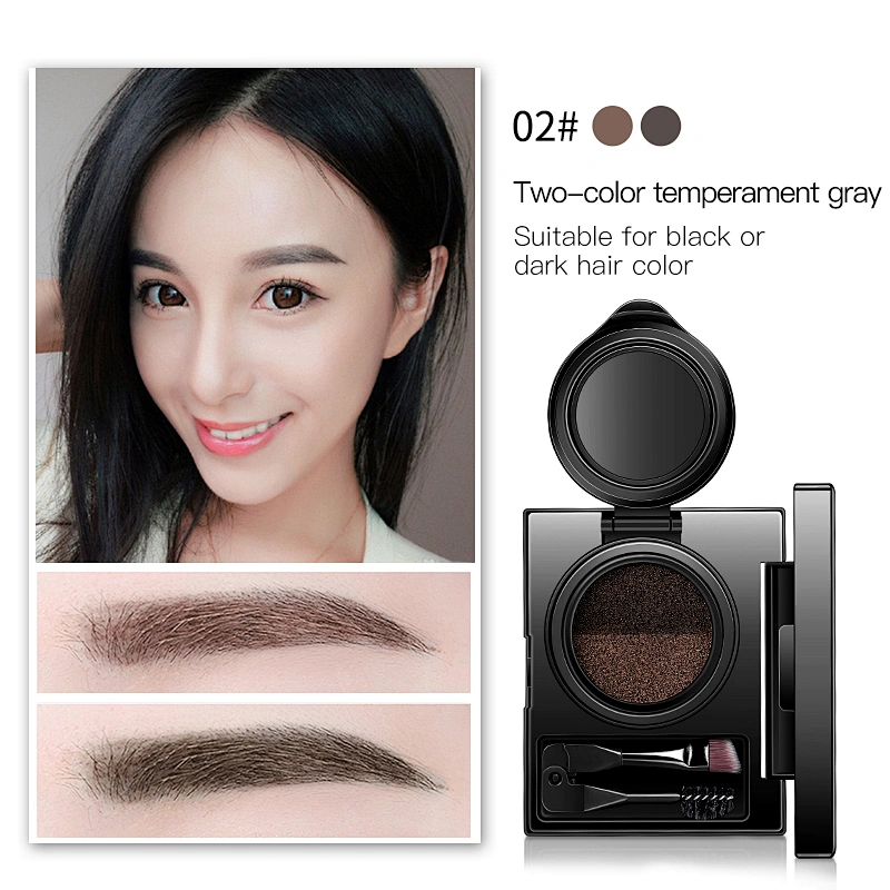 Factory price beauty makeup eyebrow powder private label 2 colors eyebrow cream