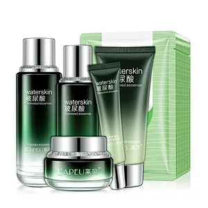 OEM Cosmetic factory Hydrating and Whitening Seaweed hyaluronic acid skin care sets for face