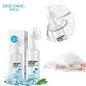 Hot selling face cleanser wash exfoliating face cleanser foam moisturizing amino face cleansing cream