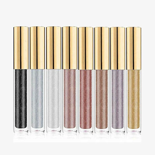 Private label beauty cosmetics color glitter liquid eye shadow Makeup waterproof liquid glitter gel eyeshadow