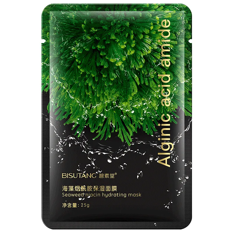 Nicotinamide Natural Pure Seaweed Mask for Face Care Whitening Contractive Pore Algae Mask