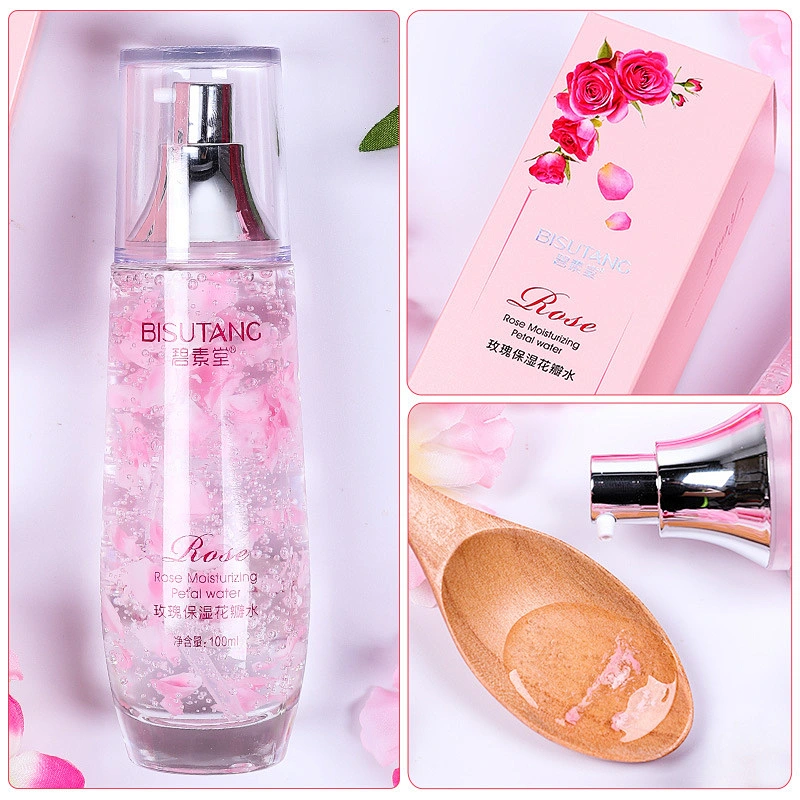 OEM/ODM Natural Pure Rose Petals Toner Private Label Skin Whitening and Firming Face Toner