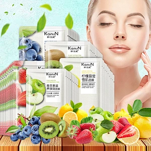 OEM Face Skin Care mask Popular Moisturizing facial mask Private label Natural Organic fruit face Mask
