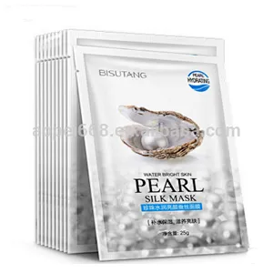 OEM/ODM/OBM High grade brightening and hydrating pearl essence facial mask