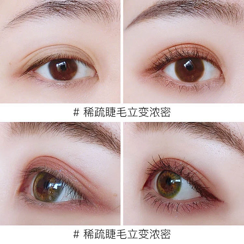 Make your own brand makeup lengthen eyelashes mascara custom vegan 4D fiber mascara