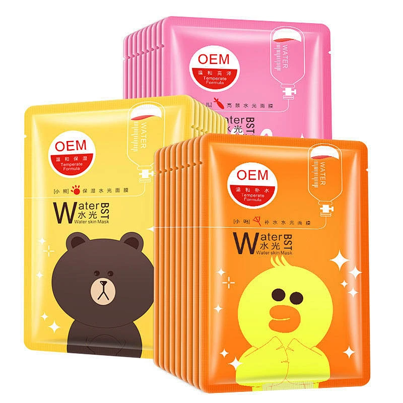 Super moisturizing and hydrating cartoon face mask for the youngers