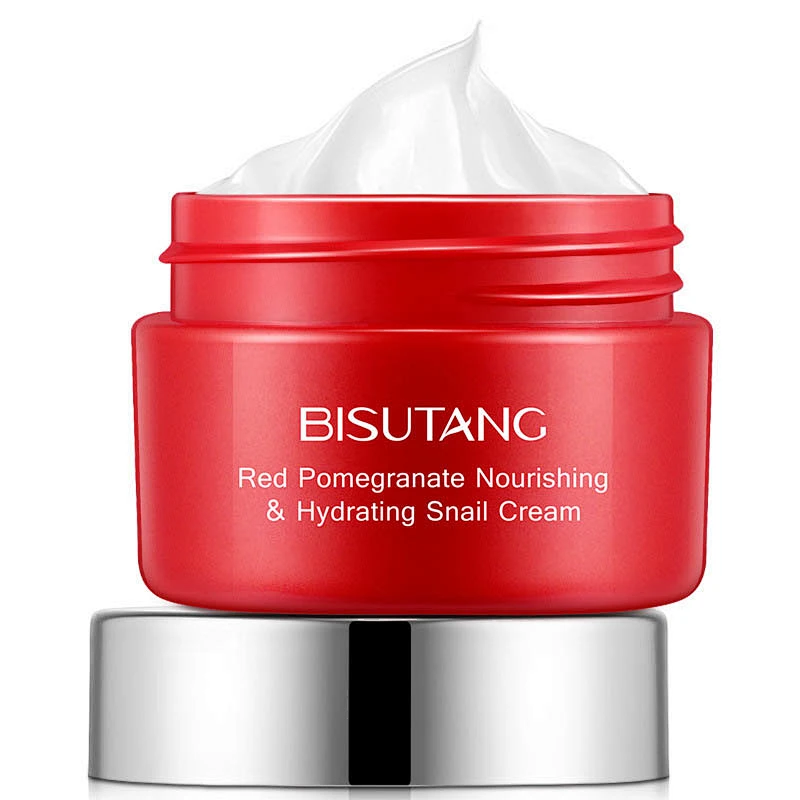 Moisturizing Oil Control Face Cream for Skin Care Red Pomegranate Snail Whitening Face Cream