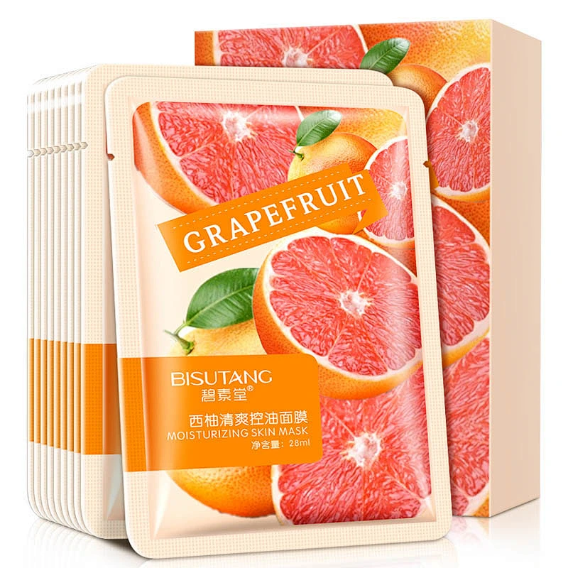 Fruit Skin Care Grapefruit Face Mask Moisturizing Oil Control Facial Mask