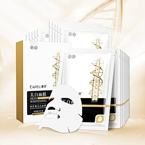 OEM Private label Arbutin face moisturizing whitening facial mask for sheet