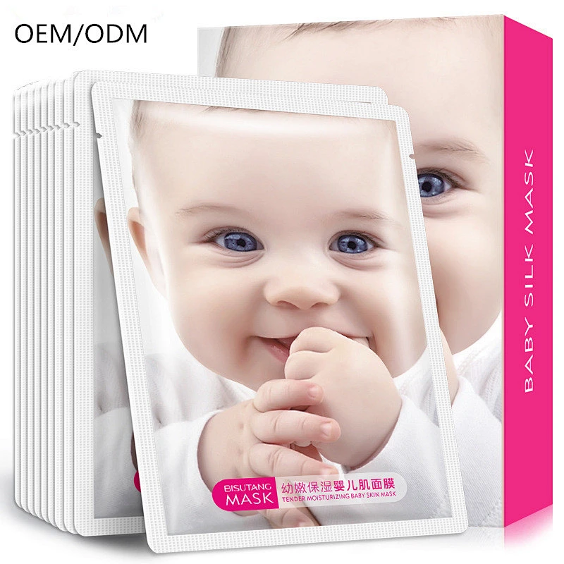 OUPEI factory best selling  baby skin facial face mask sheet with oem facial mask