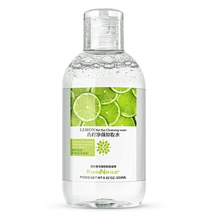 OEM Mild deep cleansing makeup removing water organic lemon makeup remover liquid for face care