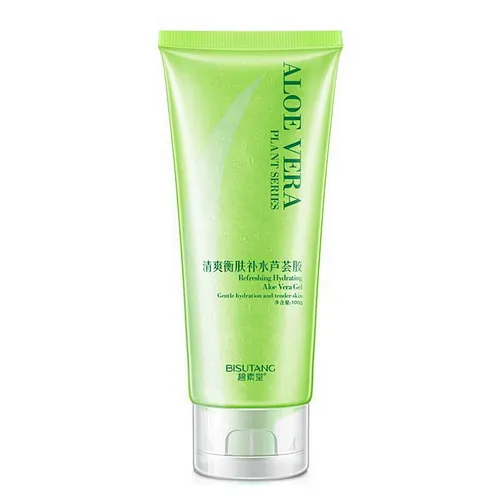 OEM price private label 100% natural organic pure aloe vera soothing gel bulk for face