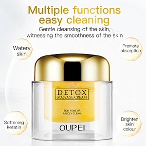 Skin Care Beauty Facial Whitening 24k Gold Massage Cream Deep Cleansing Body Face Massage Cream