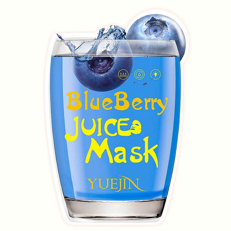 Private label facial skin care natural fruit extract whitening hydrating pomegranate sheet face mask