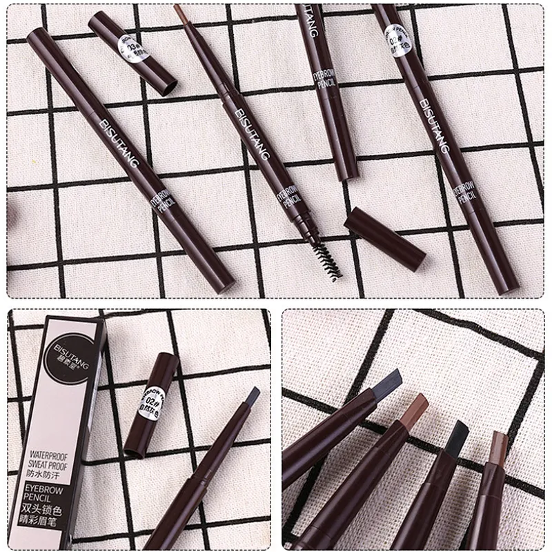New trending makeup product high pigment microblading eyebrow pencil private label waterproof eyebrow pencil