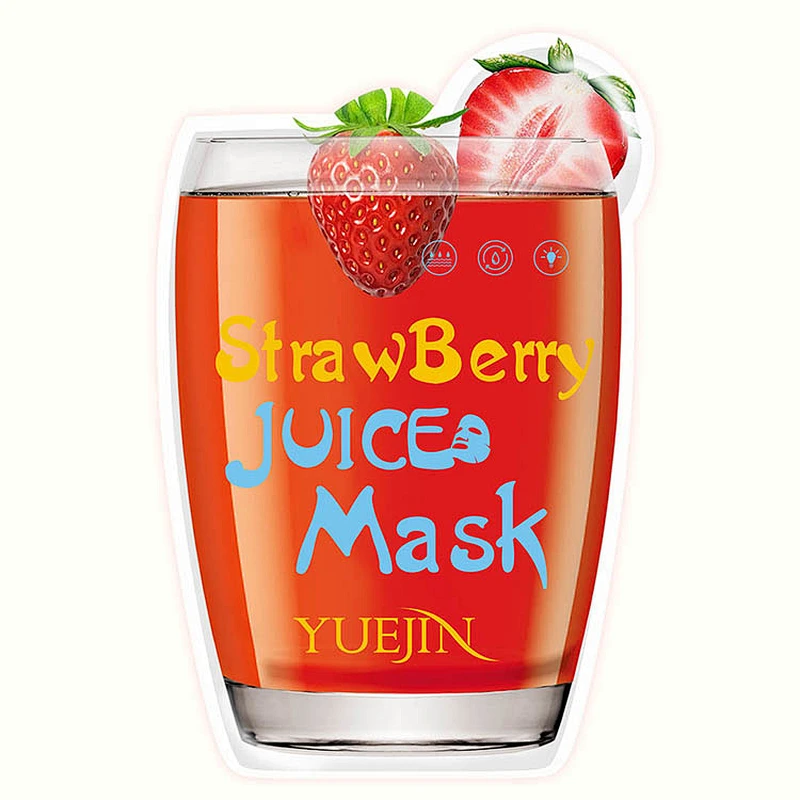 OEM wholesale natural organic fruit extract facial anti aging hydrating collagen lemon sheet face mask