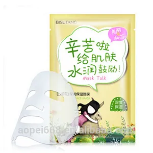 Goat milk hydrating and nourishing nonwoven face mask