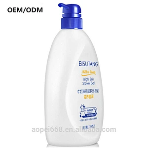 Popular design hydrating hotel shower gel nourishing milk shower gel