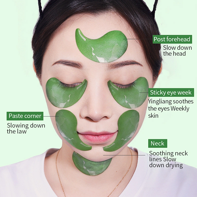 OEM hydro gel seaweed eye patch remove eye pouch, remove dark circles under eye gel patch