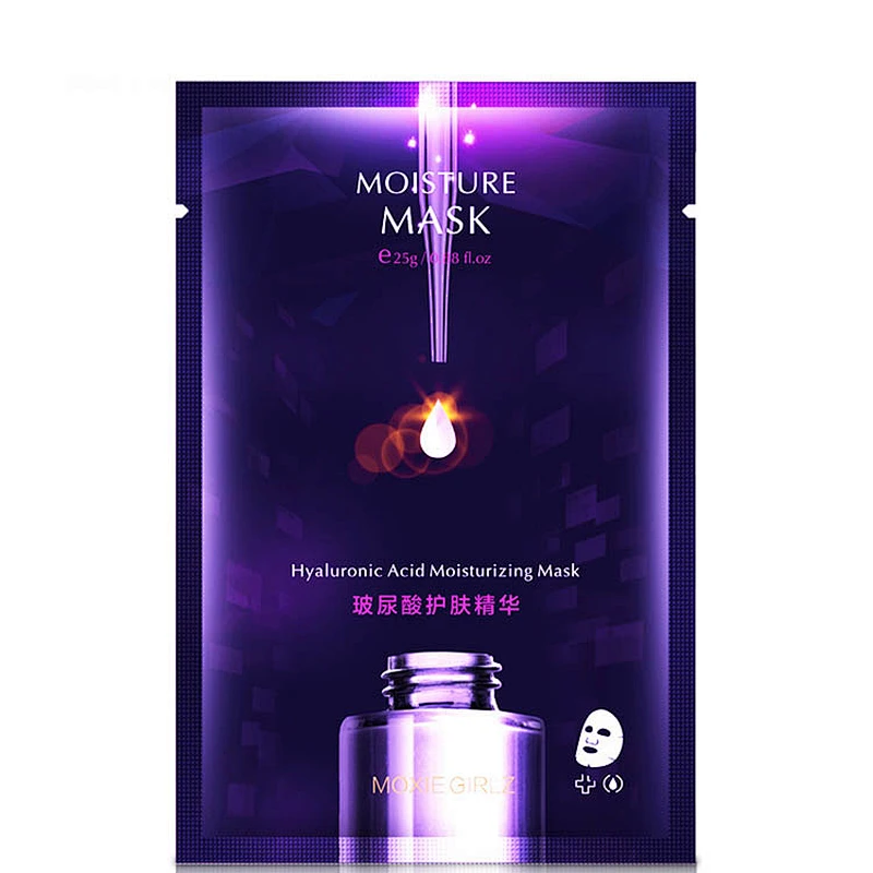 Private label hydrating firming anti-aging new materials superfine fiber mask sheet peeling face mask