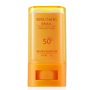 Bisutang Summer Sunscreen Snail Essence Moisturizing Protective Skin Anti-UV Whitening Concealer Cream