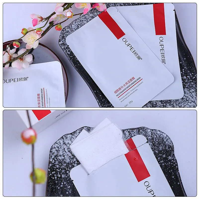 Face Skin Care Moisturizing Oil Control Natural Arbutin Essence Whitening Freckle Facial Mask