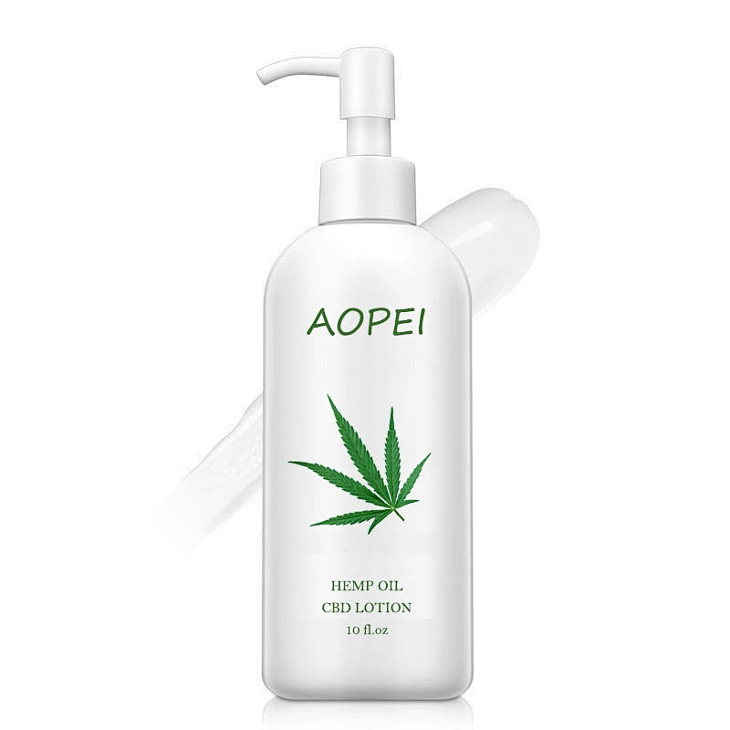 Private label Hemp Extract Oil Lotion Natural Organic Moisturizing Whitening Hemp CBD Body Lotion