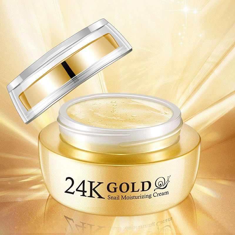 Private label 24K Pure Gold Snail Serum Anti Wrinkle Cream