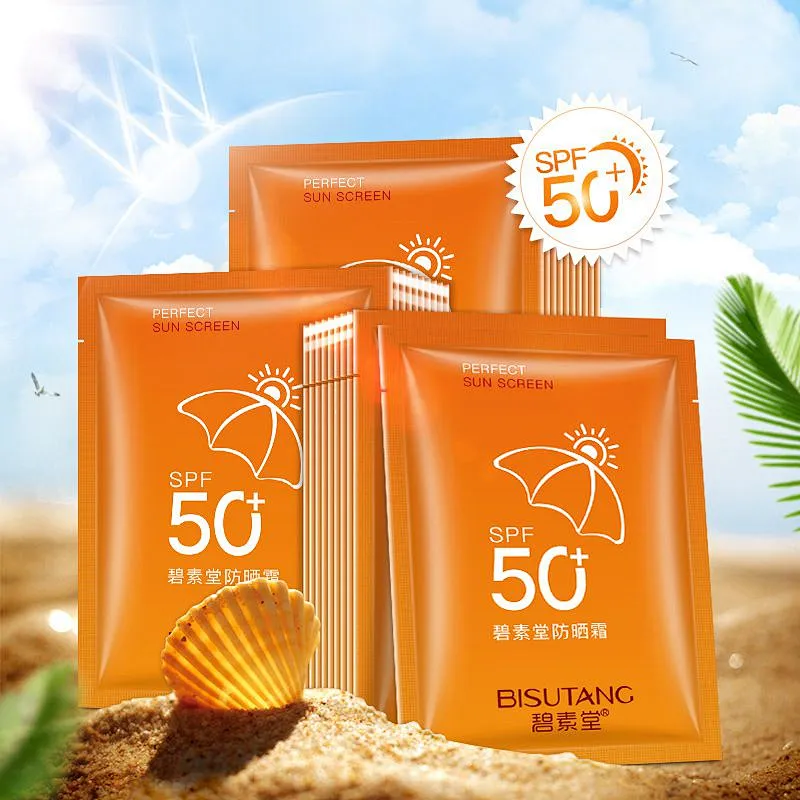 Wholesale Private label sunblock After sun repair sun cream Organic mini SPF 50 sunscreen