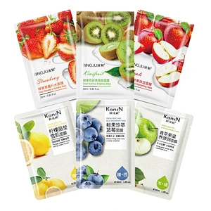 OEM Face Skin Care mask Popular Moisturizing facial mask Private label Natural Organic fruit face Mask
