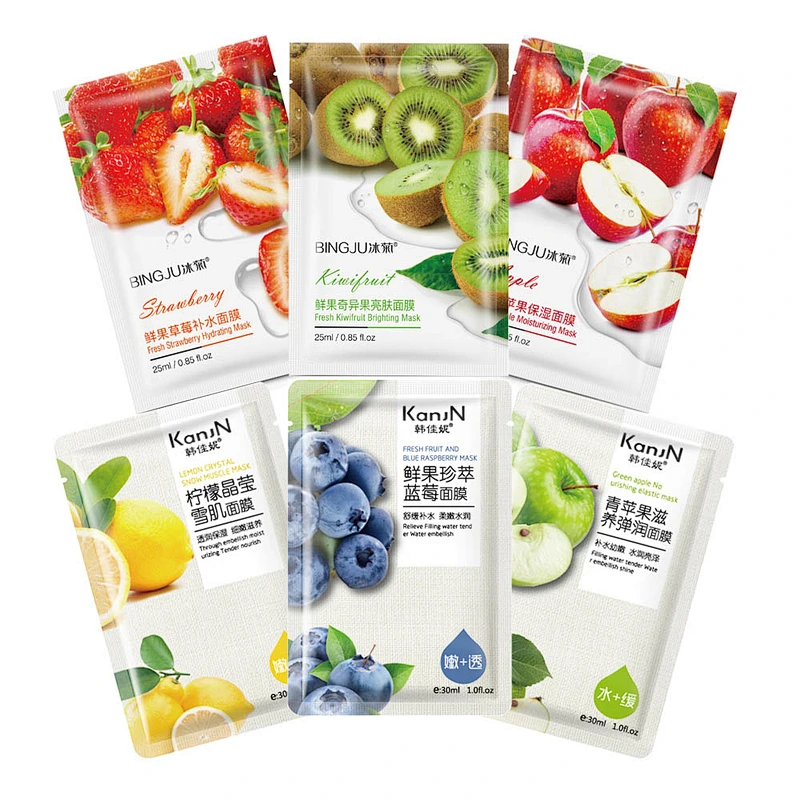 OEM Face Skin Care mask Popular Moisturizing facial mask Private label Natural Organic fruit face Mask