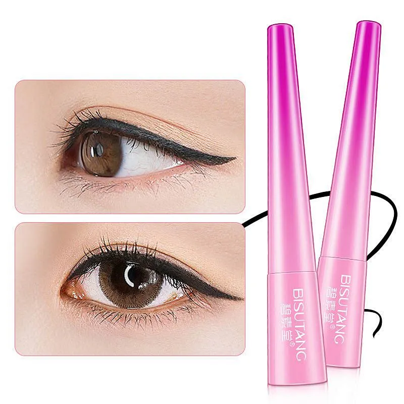OEM Private label waterproof oil free black gel eyeliner Custom makeup colorful liquid eye liner