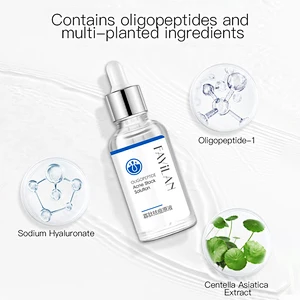 Factory price skin care manufacturer oligopeptide anti aging anti acne face serum